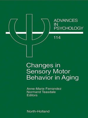 cover image of Changes in Sensory Motor Behavior in Aging